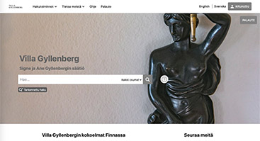 villagyllenberg.finna.fi screenshot